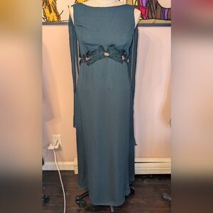 vintage 70s maxi dress